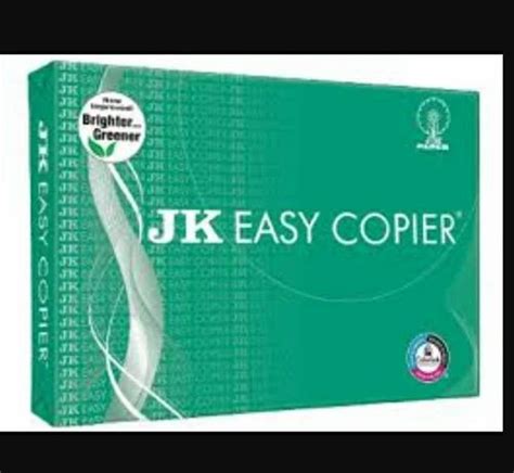 White Jk Easy Copier Paper 70 Gsm For Printing Gsm Less Than 80 At