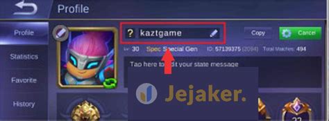 Cara Ganti Nama Di Mobile Legend Homecare24