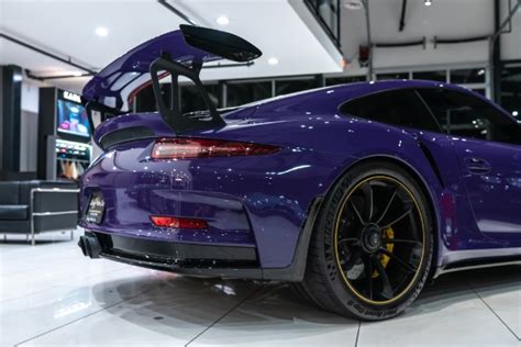 Used Porsche Gt Rs Coupe Ultraviolet Low Miles Pccb Shark