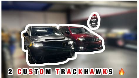 Custom Hellcat Durango And Trackhawks In The Shop Youtube