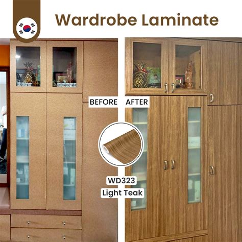 Cupboard Laminate Furniture Laminate Wallpaper Infeel Laminate Feature Wallpaper Diy