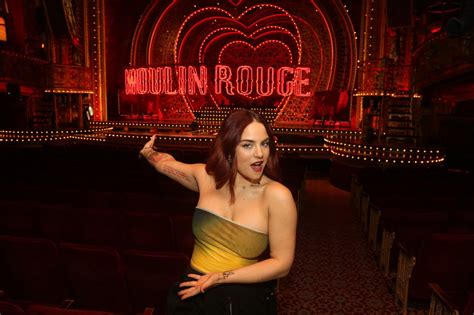 Joanna JoJo Levesque Moulin Rouge The Musical Press Day In New