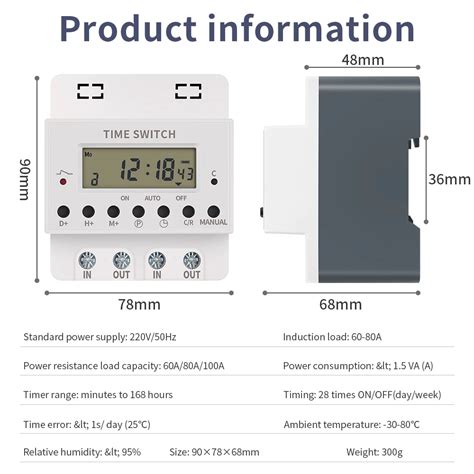 High Power Kg316t Time Switch Control Led Display Programmable Timer