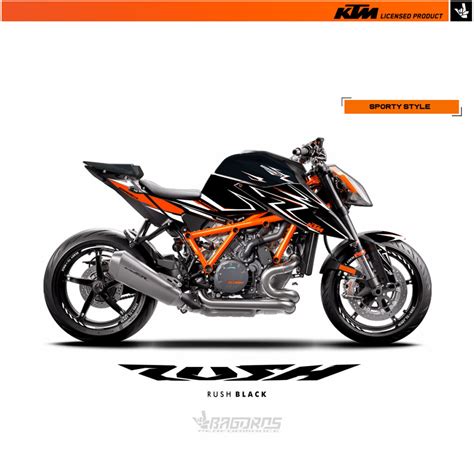 Sticker Kit For KTM Super Duke 1290 R EVO MY 2020 RUSH Bagoros