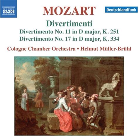 Cologne Chamber Orchestra Helmut Müller Brühl Mozart Divertimenti