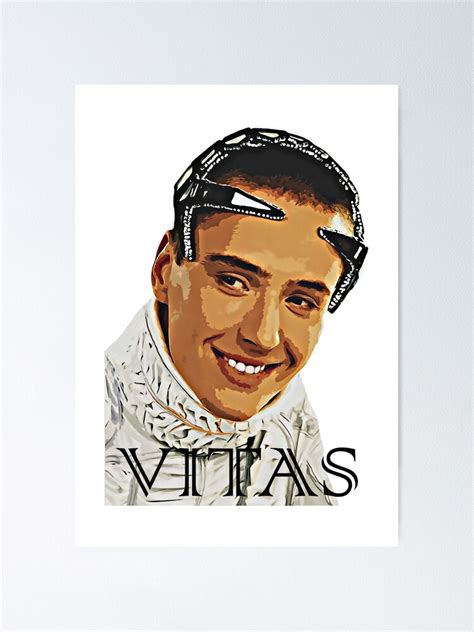 Text Vitas Smile Russian Singer Meme Poster For Sale By Jfuentez