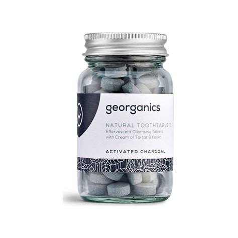 Georganics Natural Activated Charcoal Peppermint Flavour Toothpaste