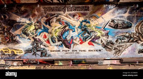 Graffiti Tunnel At Waterloo Station London Uk Stock Photo Alamy