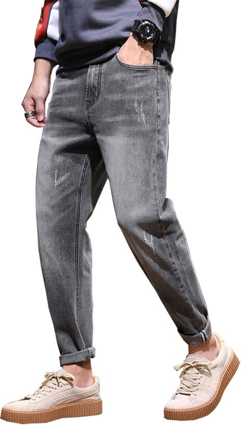 Pantalones Vaqueros Holgados Retro Para Hombre De Gran Tama O C Modos