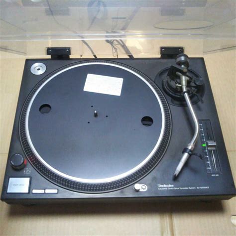 【やや傷や汚れあり】【最落無し】technics テクニクス ターンテーブル Sl 1200mk3 レコードプレーヤー の落札情報詳細