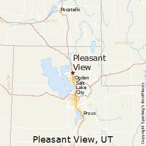 Pleasant View Utah Map | Time Zones Map