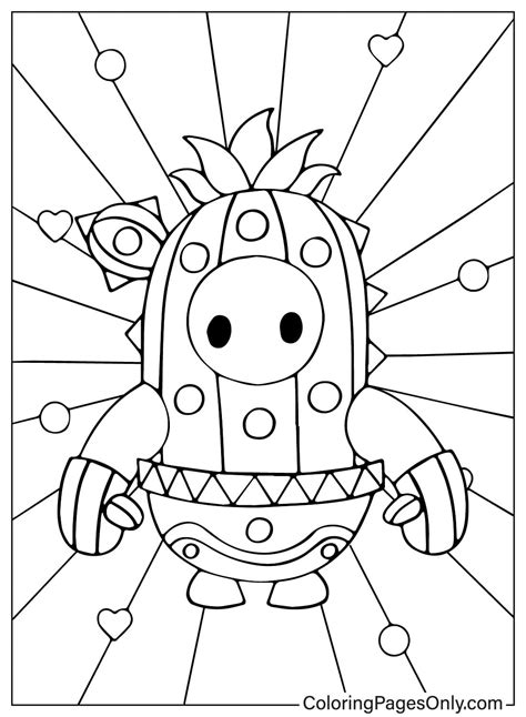 20 Fall Guys Coloring Pages Free Printable Pdf And Online Coloring