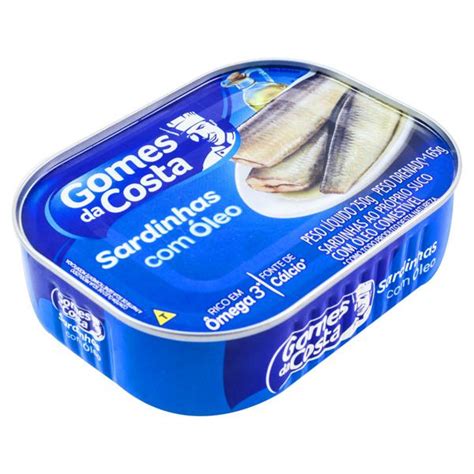 Sardinha Leo Gomes Da Costa Lata G Supermercado Ta Max