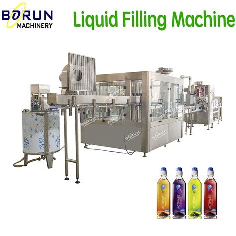 Automatic Carbonated Drinks Cola Plastic Bottle Filling Machine