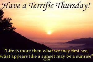 Terrific Thursday Quotes. QuotesGram