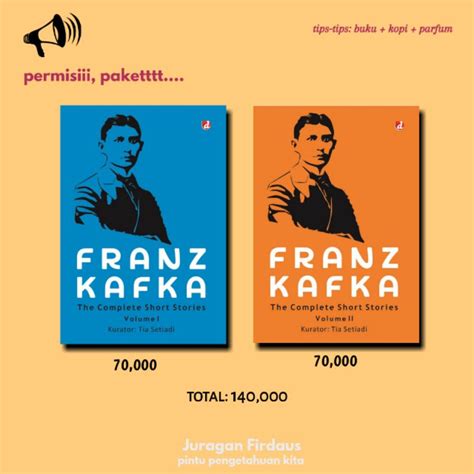 Jual Paket Hemat Buku Kafka The Complete Short Stories Franz Kafka I