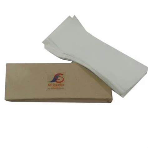 White Non Woven Disposable Waxing Strips For Spa Parlour At Rs In