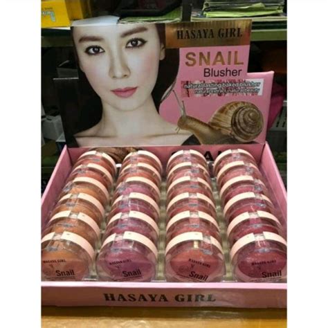 Promo Blush On Perona Pipi Hasaya Snail Nude Harga Per 1PC Lazada