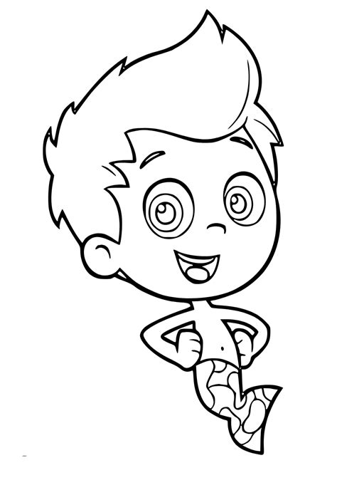 Bubble Guppies Coloring Pages Printable