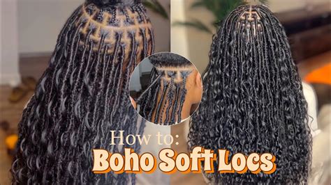 Goddess Boho Soft Locs The Best Method •braidsbytyti Youtube