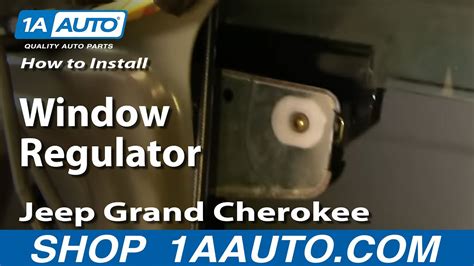 How To Install Replace Window Regulator Jeep Grand Cherokee