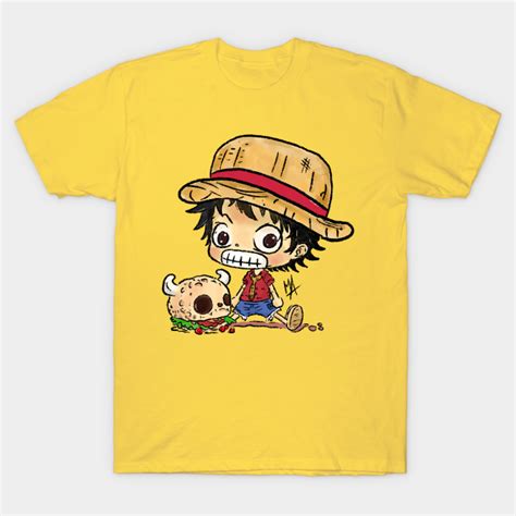 Chibi Monkey D Luffy Luffy T Shirt TeePublic