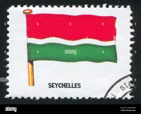 Bahamas Circa Stamp Printed By Bahamas Shows Seychelles Flag