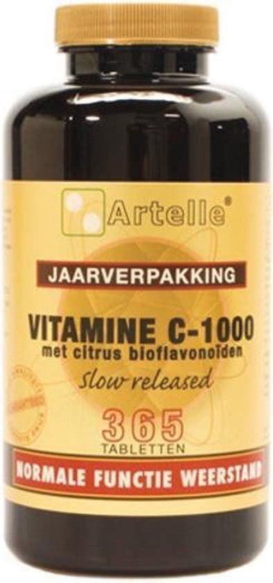 Artelle Vitamine C 1000 mg Bioflavonoïden 100 Tabletten bol