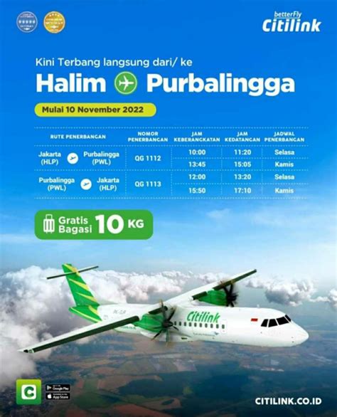 Citilink Buka Kembali Rute Halim Perdanakusuma Purbalingga Stockwatch