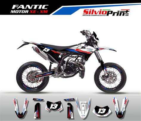 Grafiche Motard Adesivi Per Enduro FANTIC MOTOR XE XM SHADE