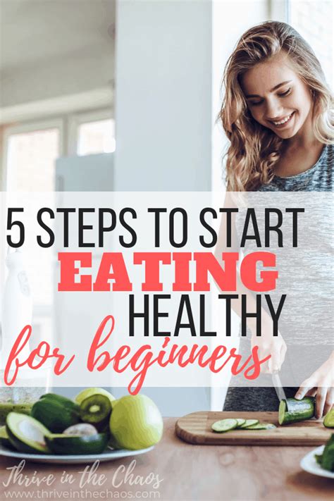 5 Steps To Start Eating Healthy For Beginners