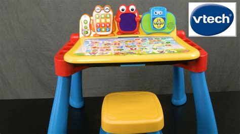 Touch And Learn Activity Desk Deluxe From Vtech Youtube