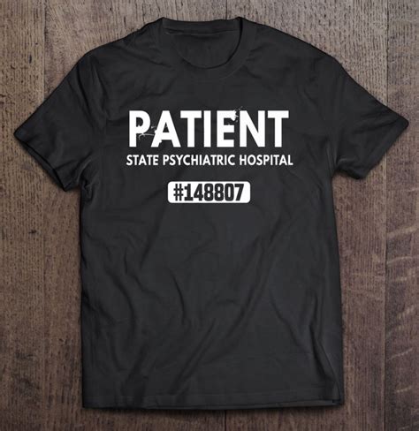 State Psychiatric Hospital Patient Halloween Costume Uniform