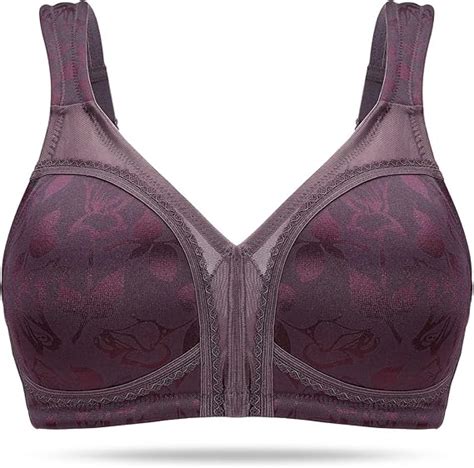 Hansca Women Plus Size Full Figure Minimizer Bras Comfort Wire Free Non