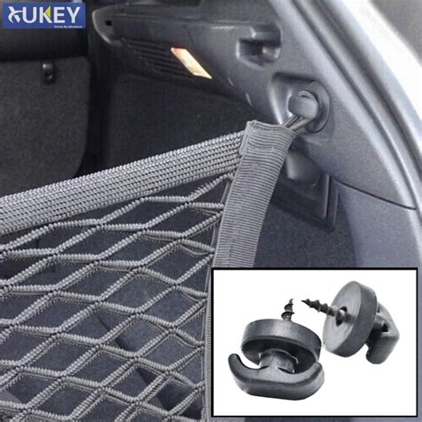 Pcs Cargo Net Tie Down Hooks Retainer Clips With Screws For Rear Trunk