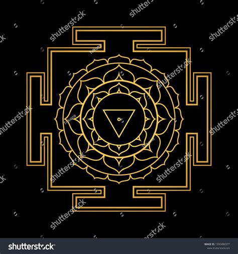 Vector Design Shiny Gold Matangi Aspect Stock Vector Royalty Free 1395480377 Shutterstock