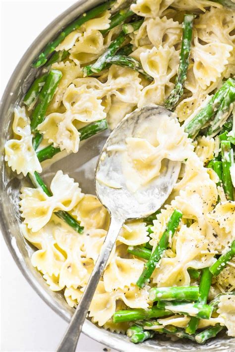 Creamy Lemon Asparagus Pasta • The View From Great Island