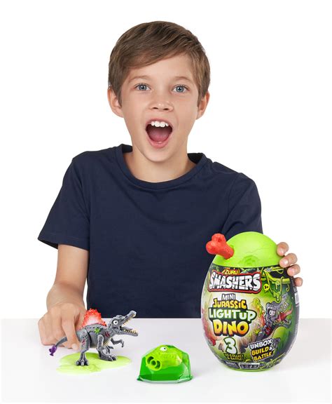 Buy Zuru Smashers Mini Jurassic Light Up Dino Egg At Mighty Ape Nz