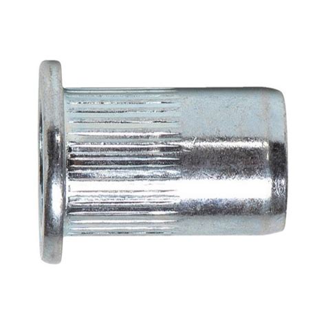 Aluminium Wurth 18 5 Mm Rivet Nut With Round Pan Head And Knurled Shank