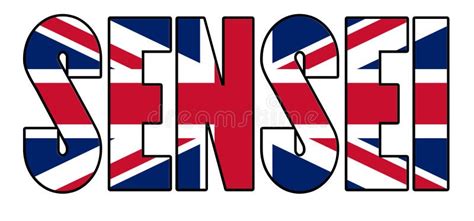 Word Sensei With United Kingdom Uk England British Olympics Flag