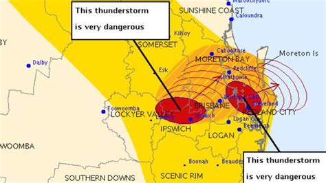 Queensland Weather Storms Forecast For Southeast The Courier Mail