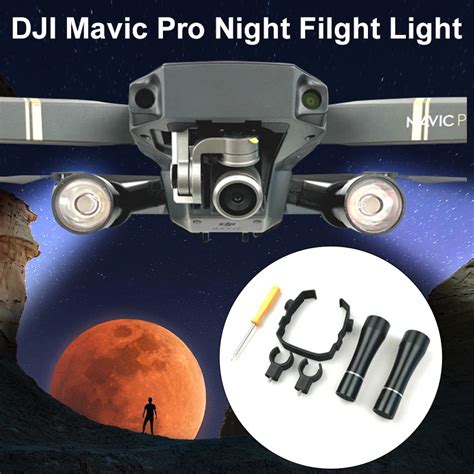 Kit De L Mpara De Luz Led Para Dron Iluminaci N De B Squeda De Vuelo