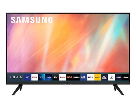 Tv 4k Crystal Uhd Au7025k 2021 65 Pouces Samsung France