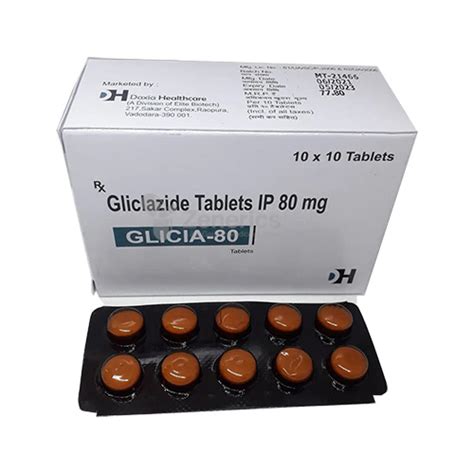 Glicia 80 Tablet Buy Online At Zenerics