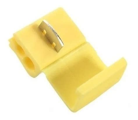 Conector De Deriva O A Mm Amarelo Emenda P Cabos Fios