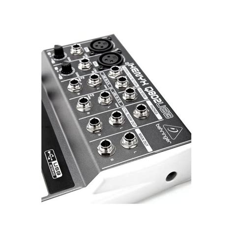 Behringer Xenyx Q802USB - Mixer con effetti professionale 8 input