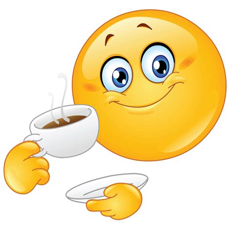 Coffee Smiley | Funny emoticons, Facebook emoticons, Emoji symbols