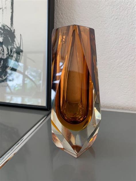 Murano Vase Blockvase 60er Kaufen Auf Ricardo