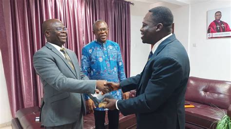 Courtesy Visit To The Executive President Of The Ghana Baptist