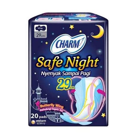 Jual Charm Safe Night Wings Cm Pads Softex Charm Shopee Indonesia